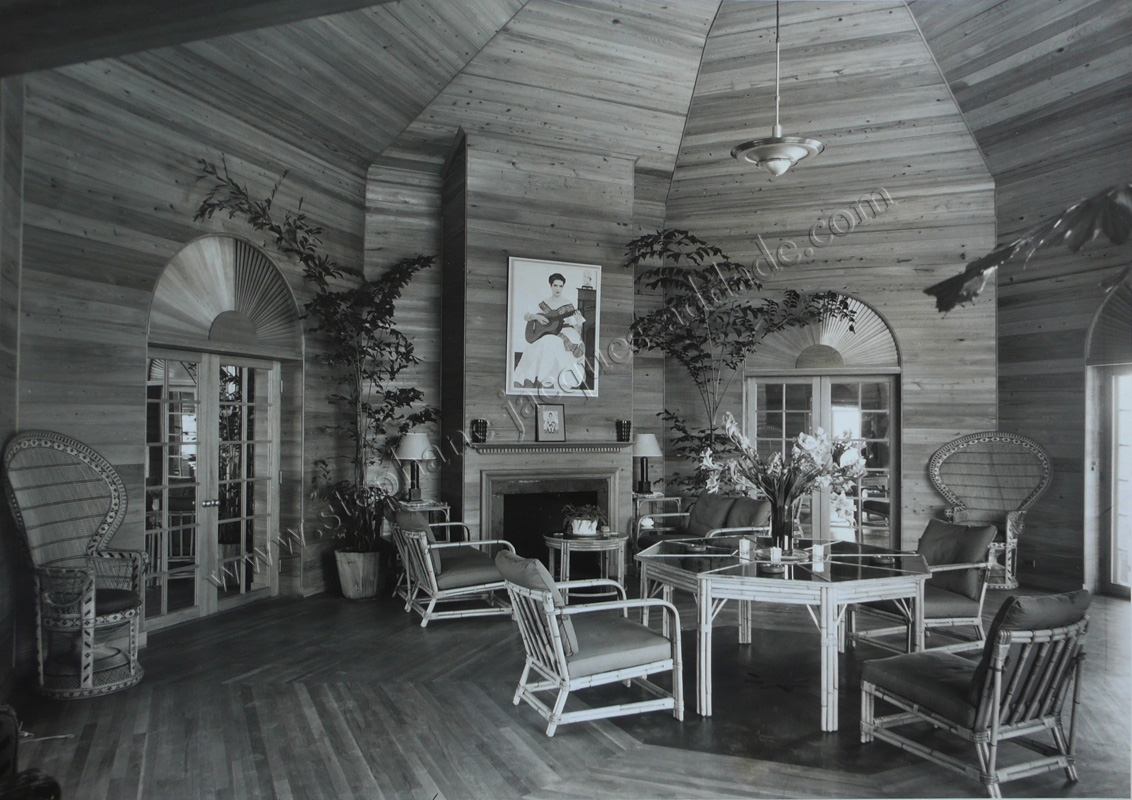  Frank Turgeon Jr - La Folie Monvel, le salon-atelier et une chambre Ã  coucher 1937
