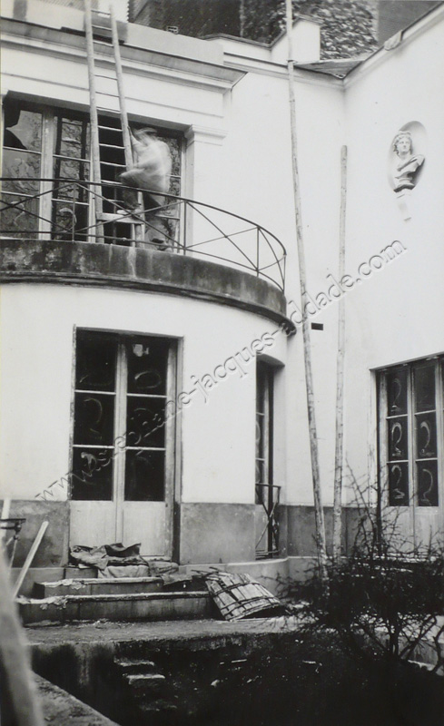  Anonyme - Lâ€™aile nouvelle conÃ§ue par Louis SÃ¼e pendant les travaux. La rotonde de la salle Ã  manger 1926