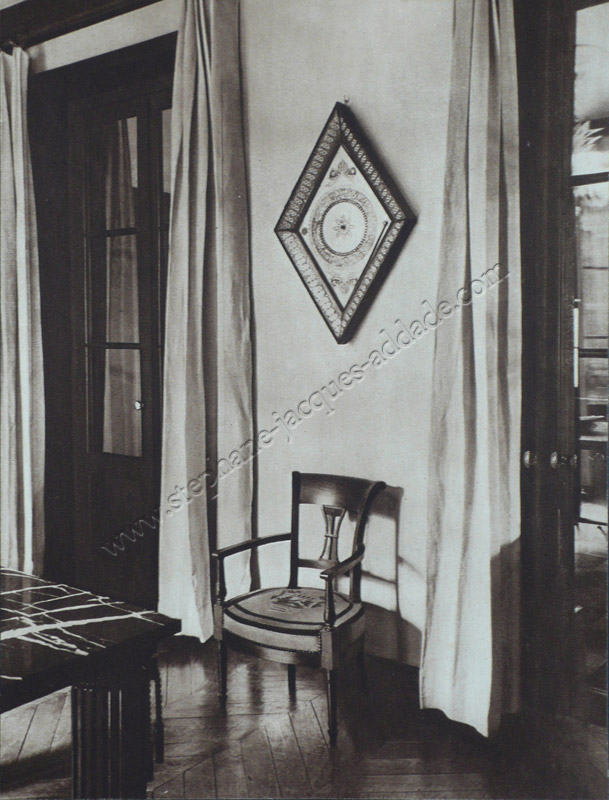  James AbbÃ© - Lâ€™antichambre dont Bernard Boutet de Monvel dessina la table 1927