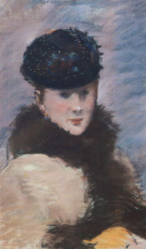 Édouard Manet - Méry Laurent à la toque, 1882