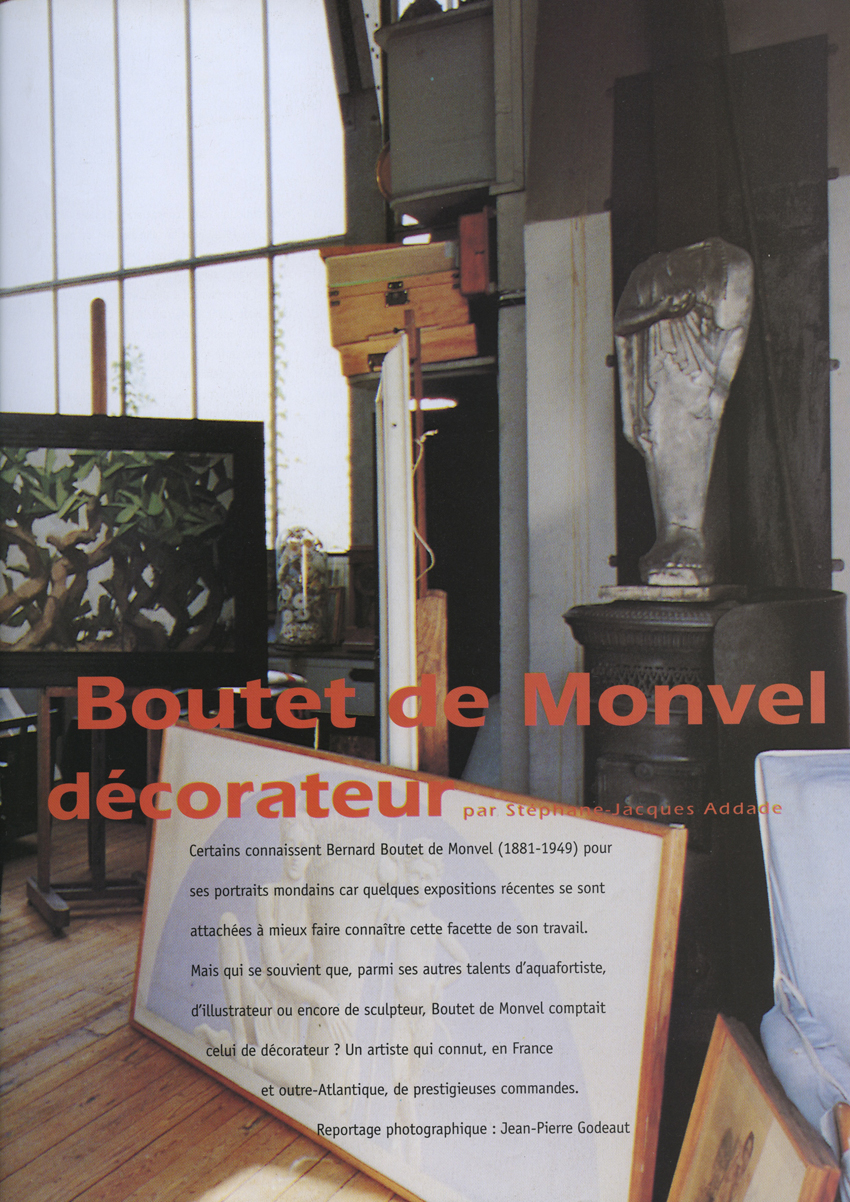 Boutet de Monvel dÃ©corateur